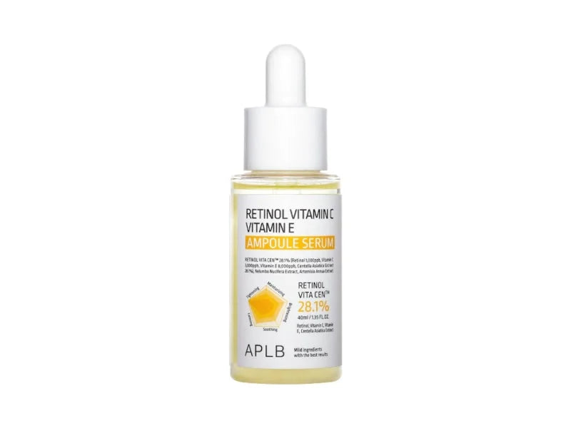 APLB - Retinol Vitamin C Vitamin E Ampoule Serum, 40ml