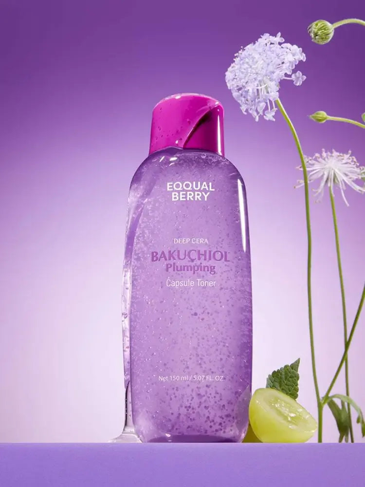 EQQUALBERRY - Bakuchiol Plumping Capsule Toner, 150ml