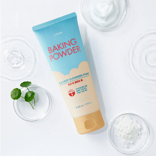 ETUDE HOUSE - Baking Powder B.B Deep Cleansing Foam, 160ml
