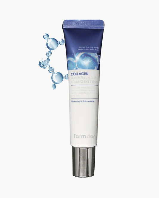 FARMSTAY - Collagen Water Full Moist Rolling Eye Serum, 25ml