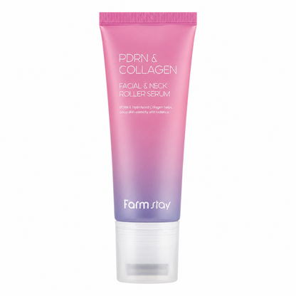 FARMSTAY - PDRN and Collagen Facial and Neck Roller Serum, 100ml