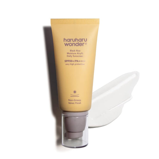HARUHARU WОNDER - Black Rice Moisture Airyfit Daily Sunscreen SPF50, 50ml