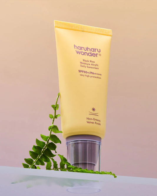 HARUHARU WОNDER - Black Rice Moisture Airyfit Daily Sunscreen SPF50, 50ml
