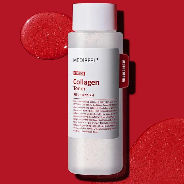 MEDI-PEEL - Red Lacto Collagen Soothing Essence Toner - 200 ml.