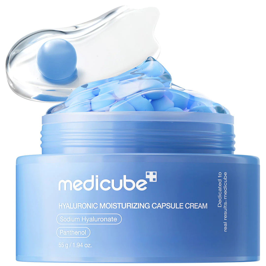 MEDICUBE - Hyaluronic Moisturizing Capsule Cream, 55g
