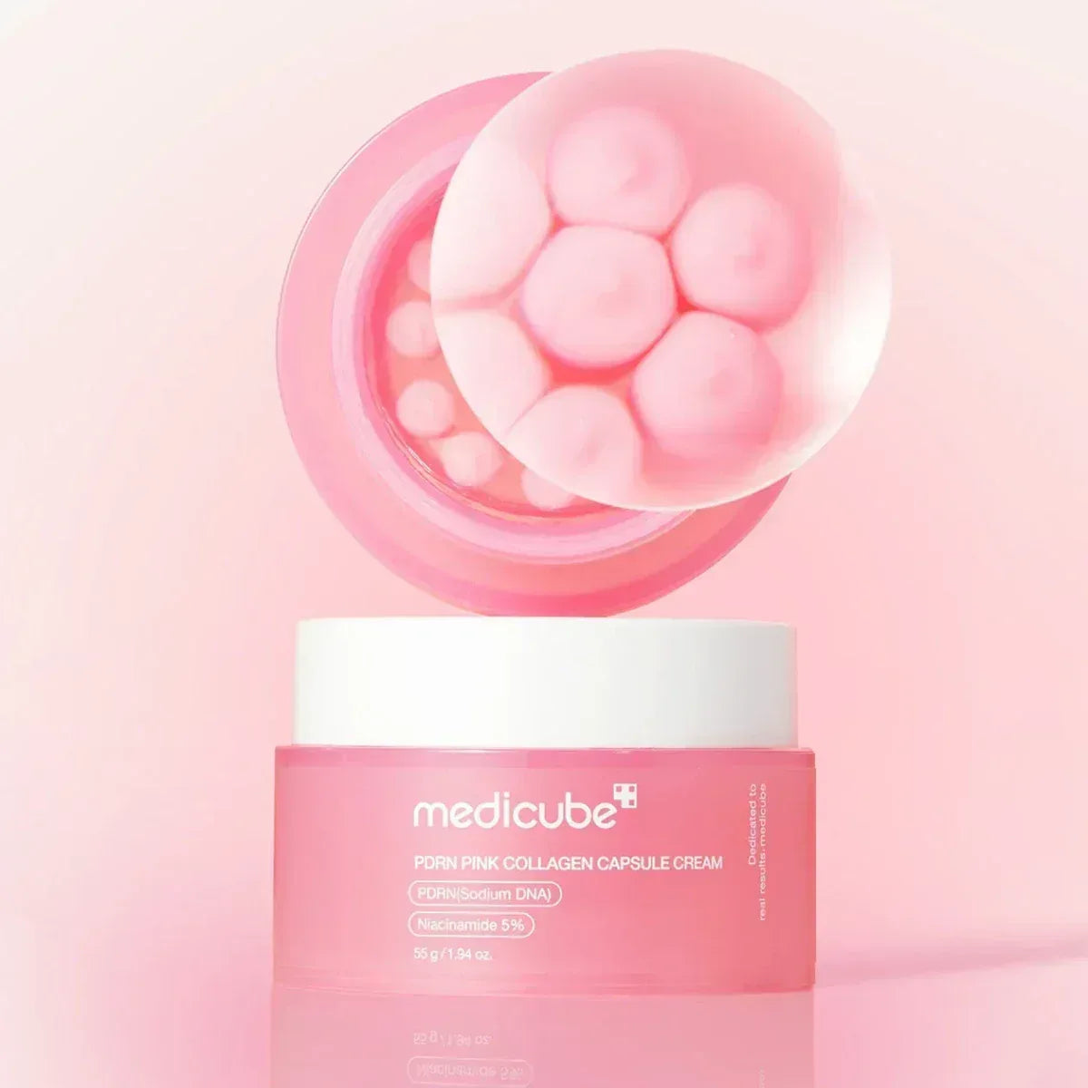 MEDICUBE - PDRN Pink Collagen Capsule Cream, 55g