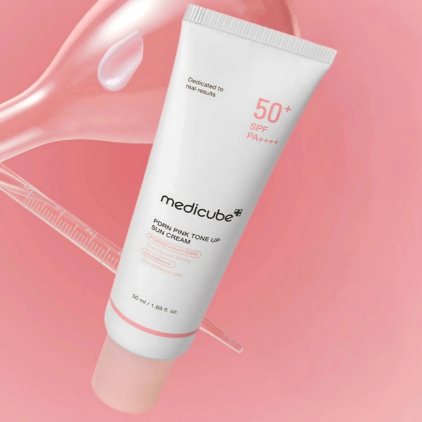 MEDICUBE - PDRN Pink Tone Up Sun Cream, 50ml