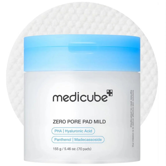 MEDICUBE - Zero Pore Mild Pad, 155g, 70ea