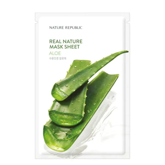NATURE REPUBLIC - Real Nature Sheet Mask Aloe