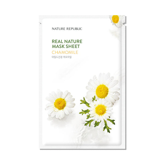 NATURE REPUBLIC - Real Nature Sheet Mask Chamomile