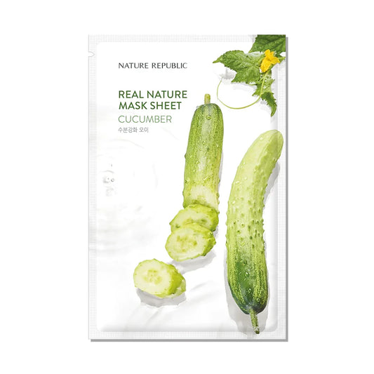 NATURE REPUBLIC - Real Nature Sheet Mask Cucumber