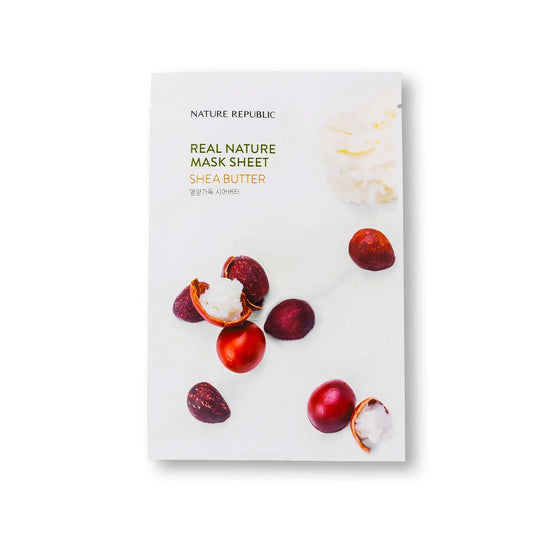 NATURE REPUBLIC - Real Nature Sheet Mask Shea Butter
