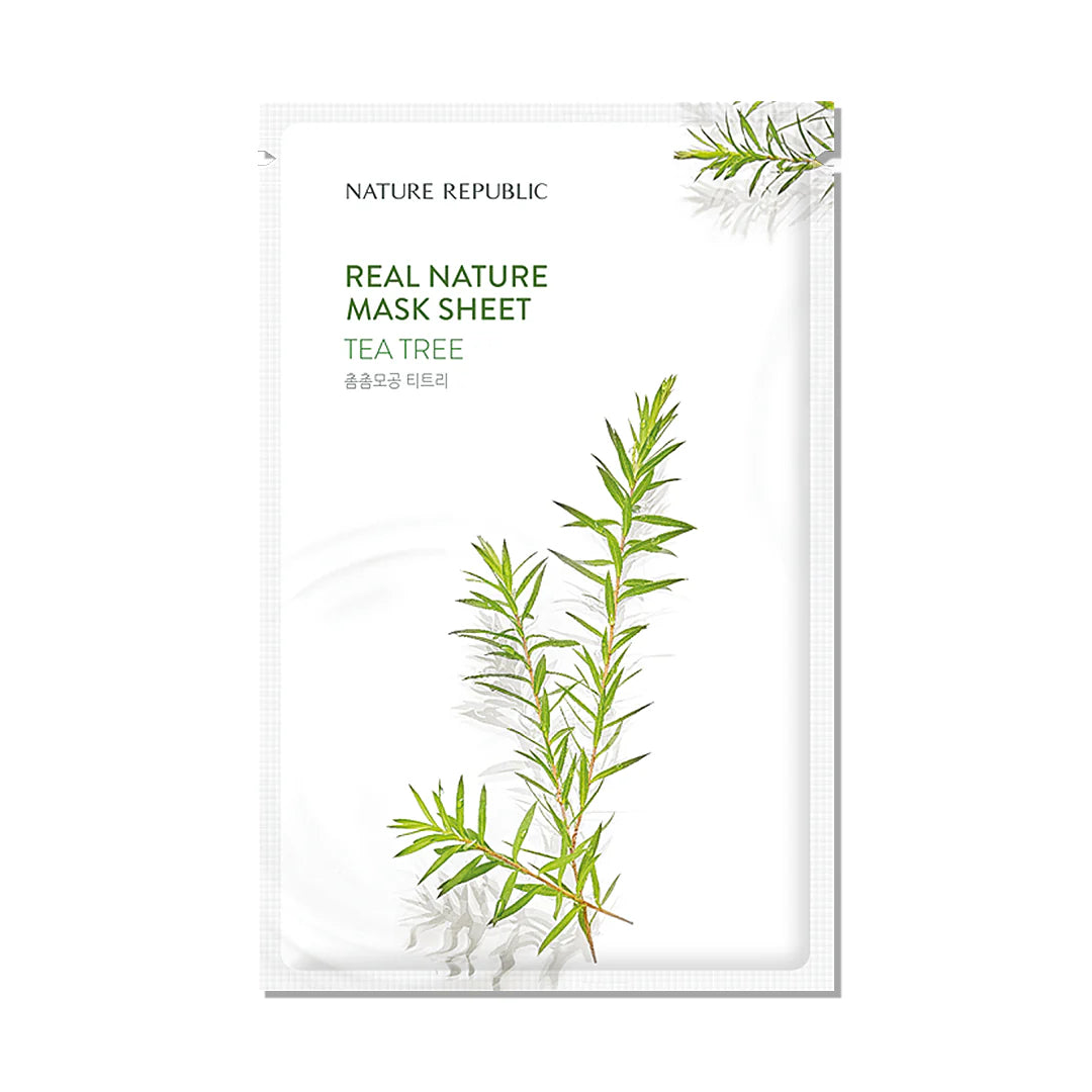 NATURE REPUBLIC - Real Nature Sheet Mask Tea Tree