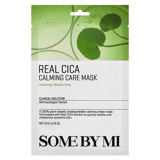 SOME BY MI - Real Cica Calming Care Mask, 1pc