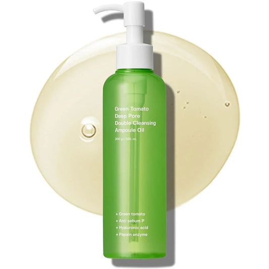 SUNGBOON EDITOR - Green Tomato Deep Pore Double Cleansing Ampoule Oil, 200ml