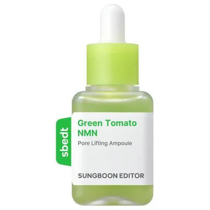 SUNGBOON EDITOR - Green Tomato NMN Pore Lifting Ampoule, 40ml.