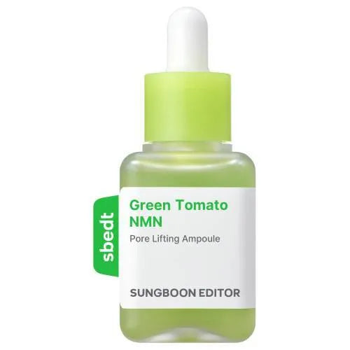 SUNGBOON EDITOR - Green Tomato NMN Pore Lifting Ampoule, 40ml.